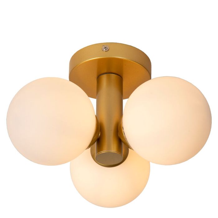 Guld taklampa badrum modern, Trudy, IP44