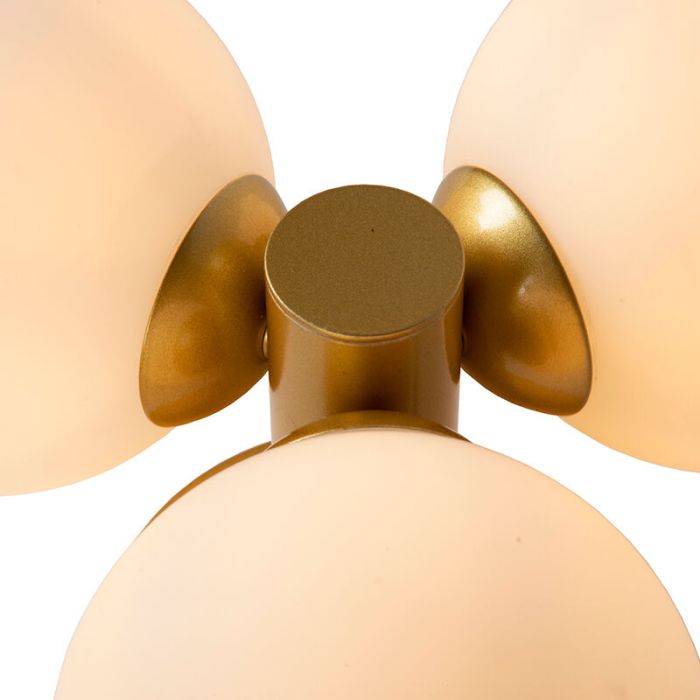 Guld taklampa badrum modern, Trudy, IP44