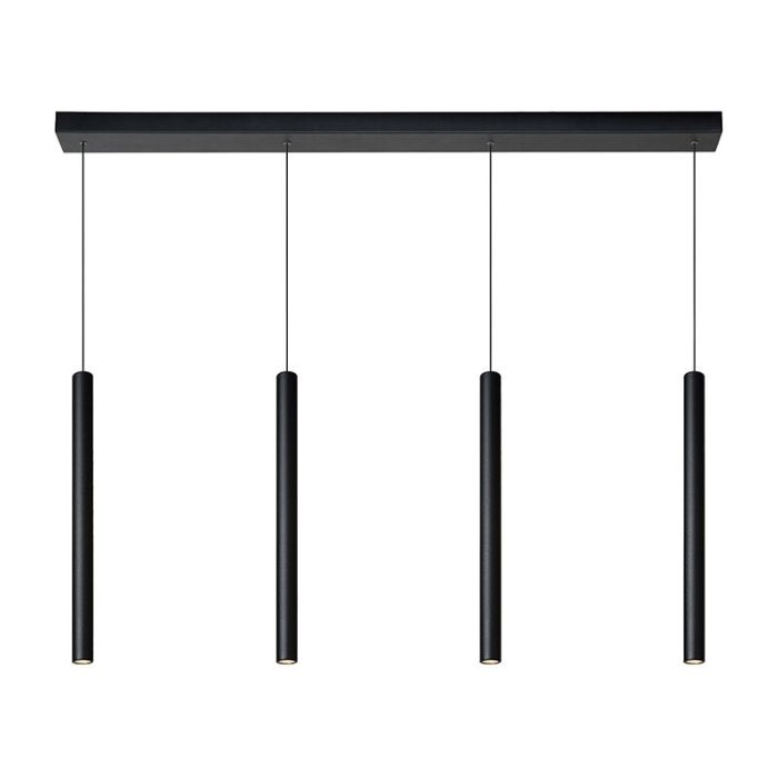 Svart fönsterlampa modern, Lorenz, 4W, 3000K LED