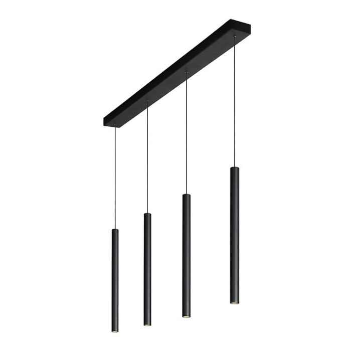 Svart fönsterlampa modern, Lorenz, 4W, 3000K LED