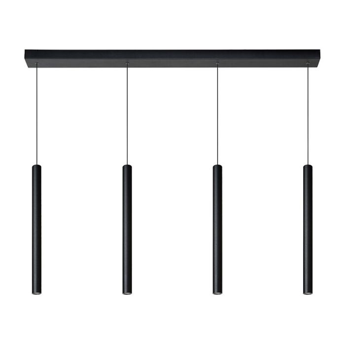Svart fönsterlampa modern, Lorenz, 4W, 3000K LED
