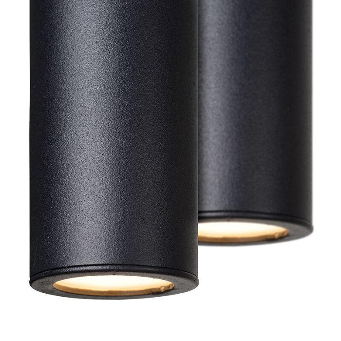 Svart fönsterlampa modern, Lorenz, 4W, 3000K LED
