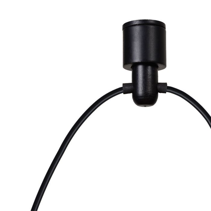 Svart fönsterlampa modern, Lorenz, 4W, 3000K LED