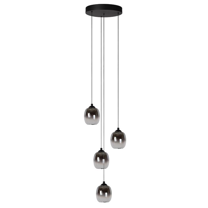 Grå fönsterlampa modern, Tamino, 5,2W, 3000K LED