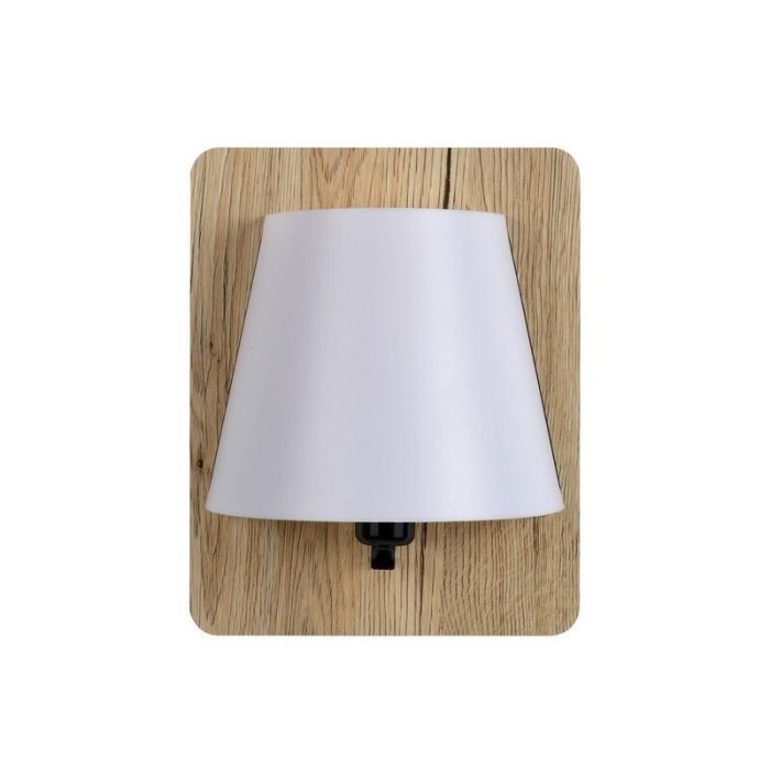 Trä vägglampa brun, Idaho, med brytare