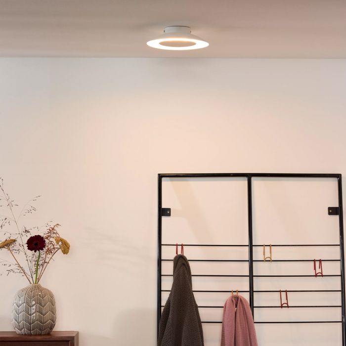 Vit plafond modern, Foskal, 6W, 2700K LED