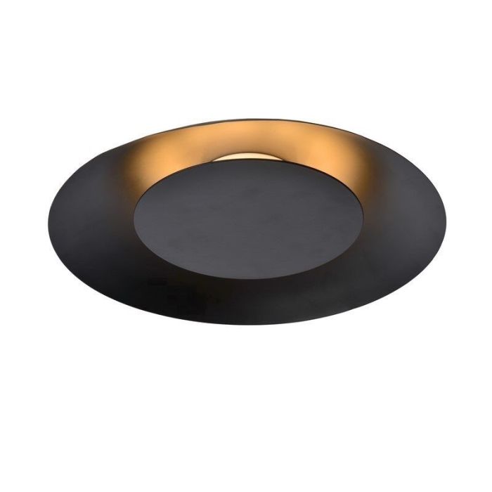 Svart plafond modern, Foskal, 12W, 2700K LED
