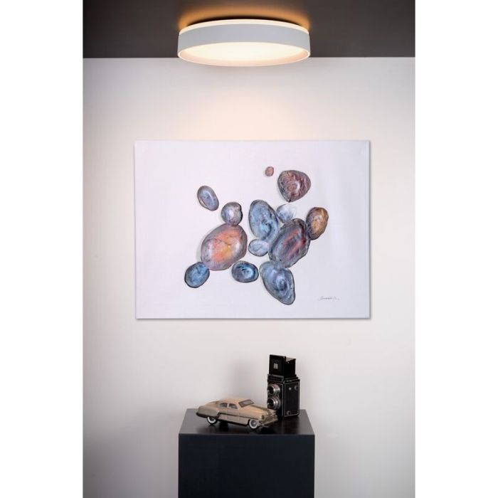Vit plafond modern, Nuria, 24W, 2700K LED