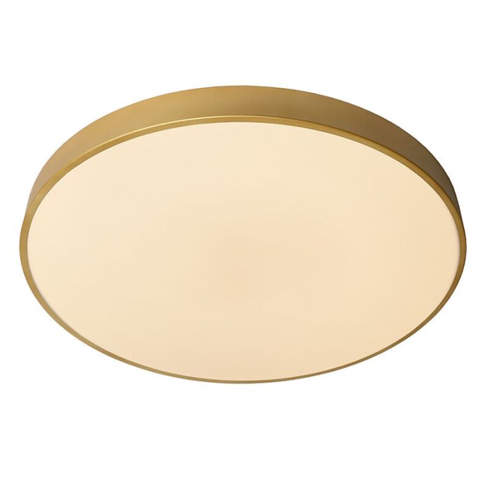 Guld plafond modern, Unar, 60W, 2700K LED, 3 stegs dimmer