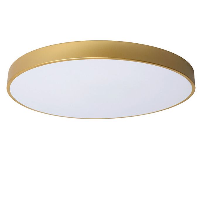 Guld plafond modern, Unar, 60W, 2700K LED, 3 stegs dimmer
