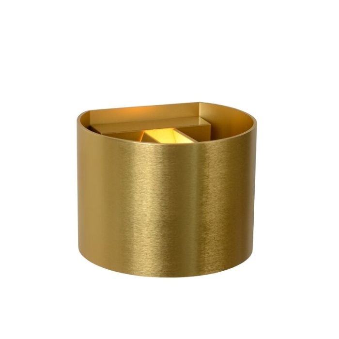 Guld vägglampa modern, Xio