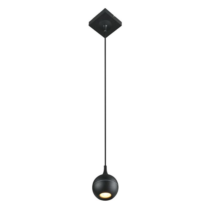 Svart fönsterlampa modern, Favori, IP44
