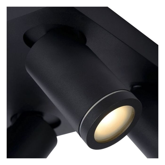 Svart spotlight tak modern, Taylor, IP44