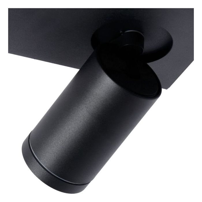 Svart spotlight tak modern, Taylor, IP44