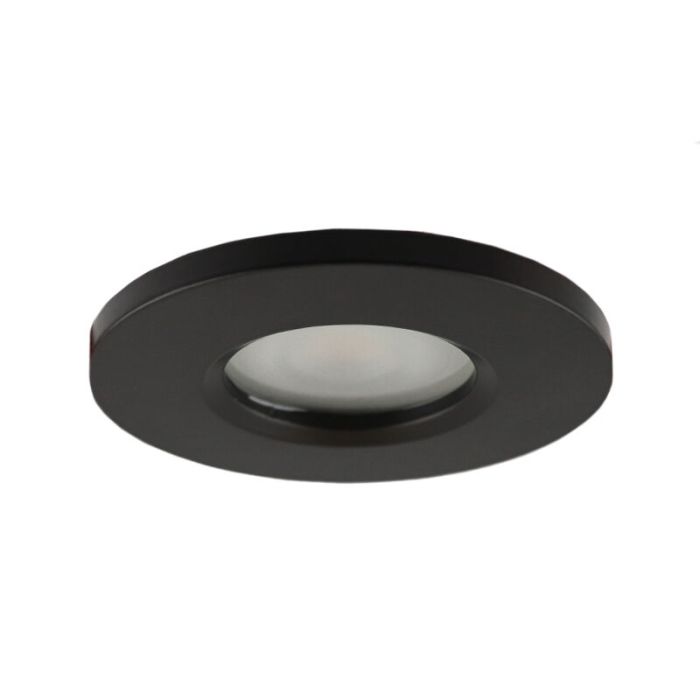 Modern smart infällda spotlight svart, Jule, IP65, 4,5W, RGBW