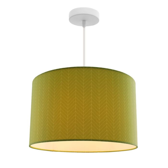Modern fönsterlampa barn grön, Lines