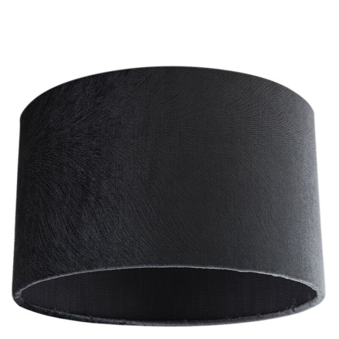 30 cm lampskärm sammet antracit, Emilius