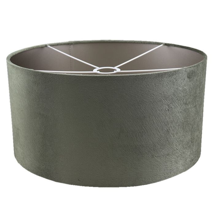 40 cm lampskärm sammet grön, Emilius
