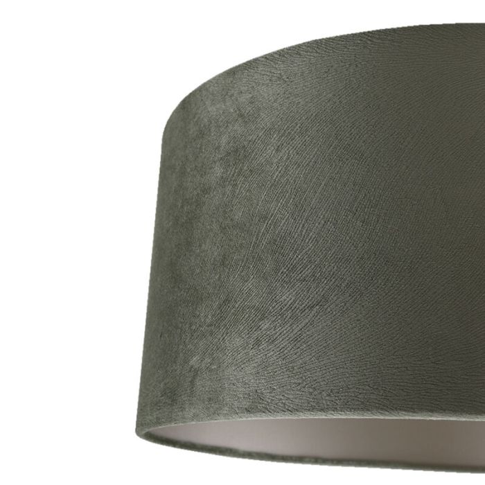 40 cm lampskärm sammet grön, Emilius