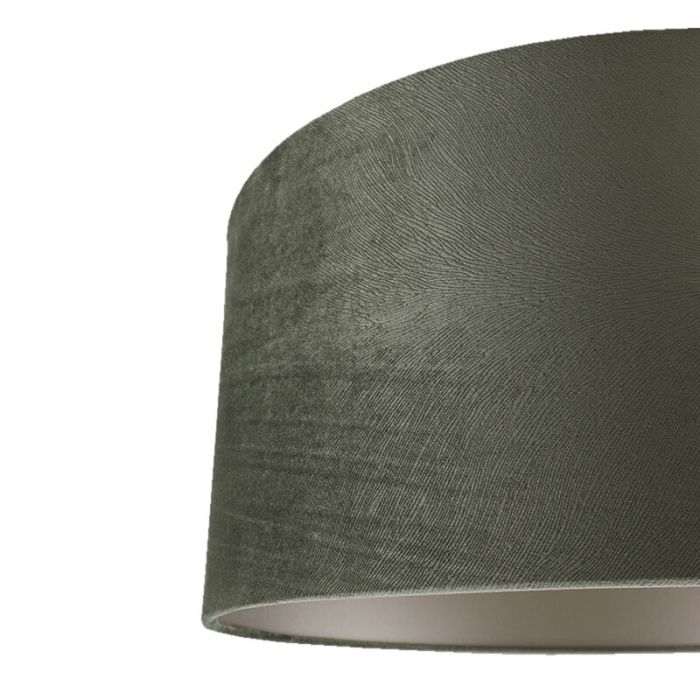 50 cm lampskärm sammet grön, Emilius