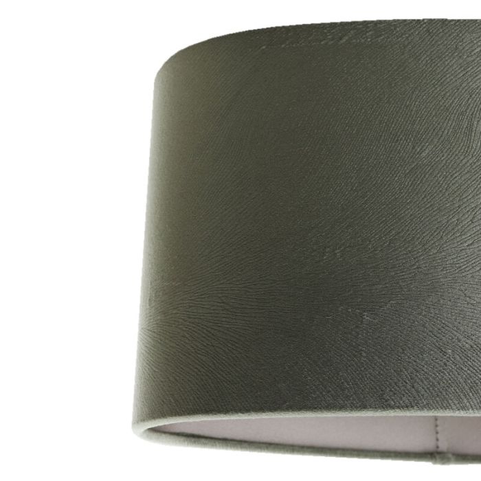 40 cm oval lampskärm sammet grön, Emilius