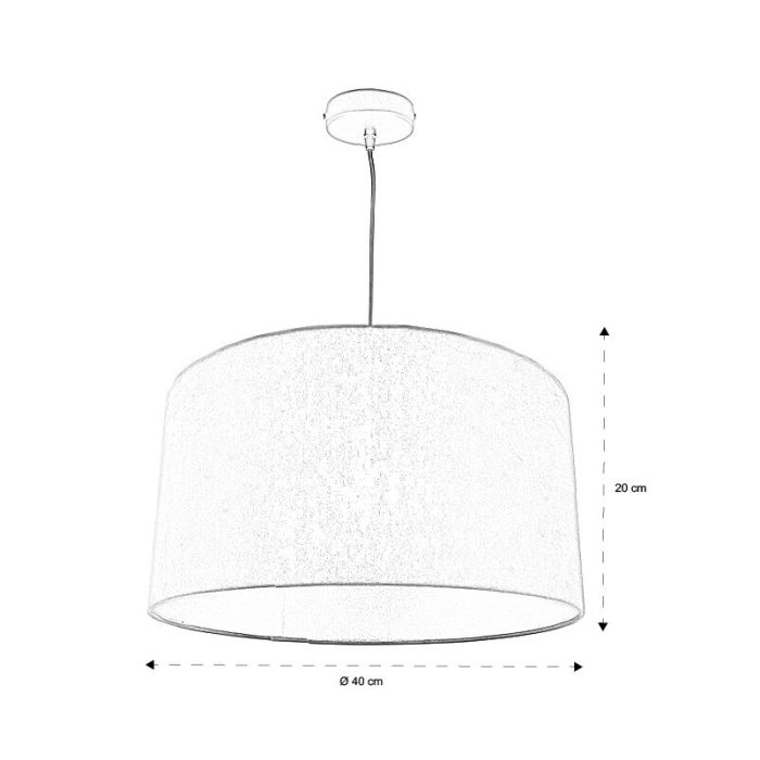 Modern fönsterlampa gul, Urvin