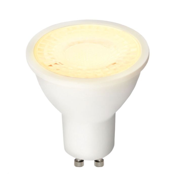 10-pack vit GU10 LED-spot Antonie, 3 Watt, 2700K