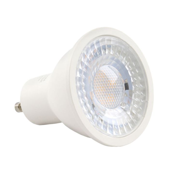 10-pack vit GU10 LED-spot Antonie, 3 Watt, 2700K