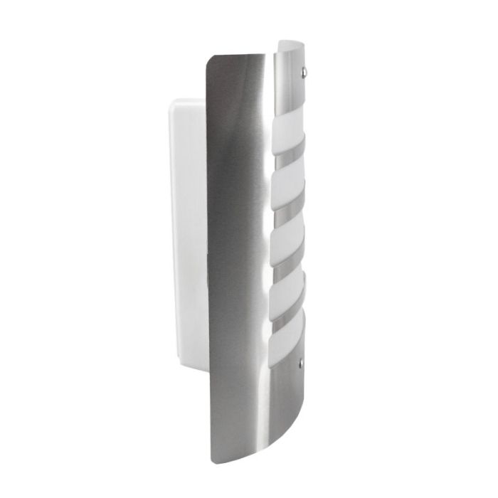 Modern utelampa silver, Manuel, IP44