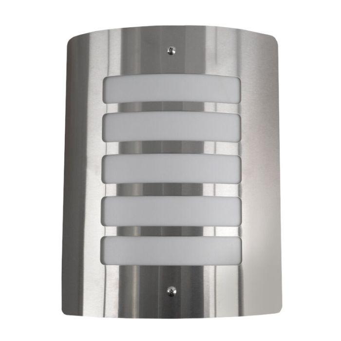 Modern utelampa silver, Manuel, IP44