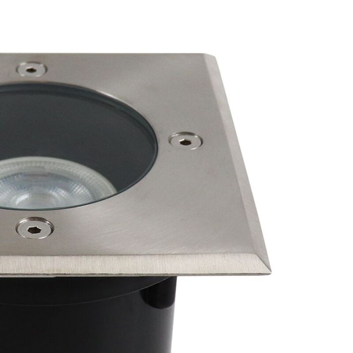 Modern decklight krom, Clenton, IP44
