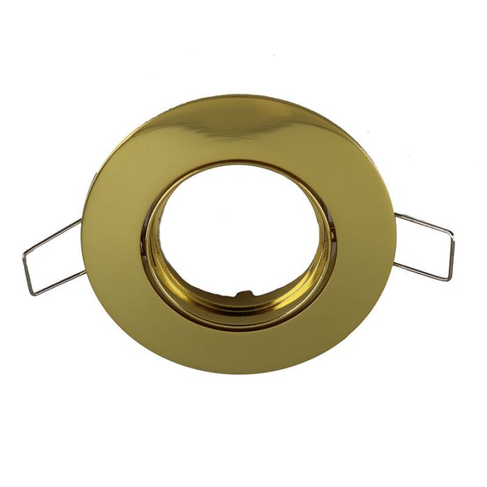 Guld modern mini infälld spotlight aluminium, Lenx