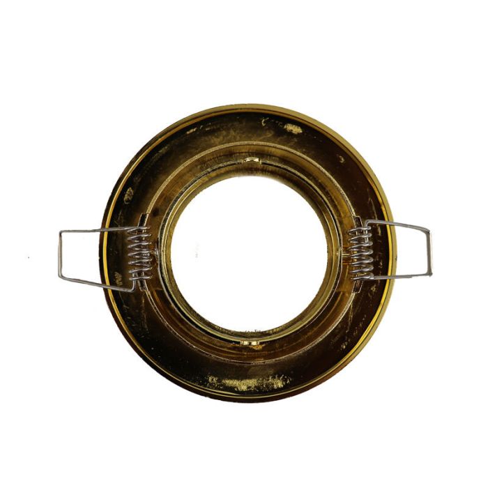 Guld modern mini infälld spotlight aluminium, Lenx