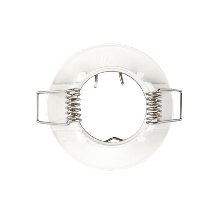 Vit modern mini infälld spotlight aluminium, Rosi
