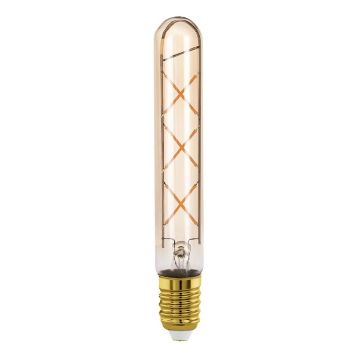 Glas funktionell LED lampa bärnstensfärgad, Amstel
