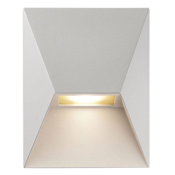 Vit utelampa modern, Pontio, IP54