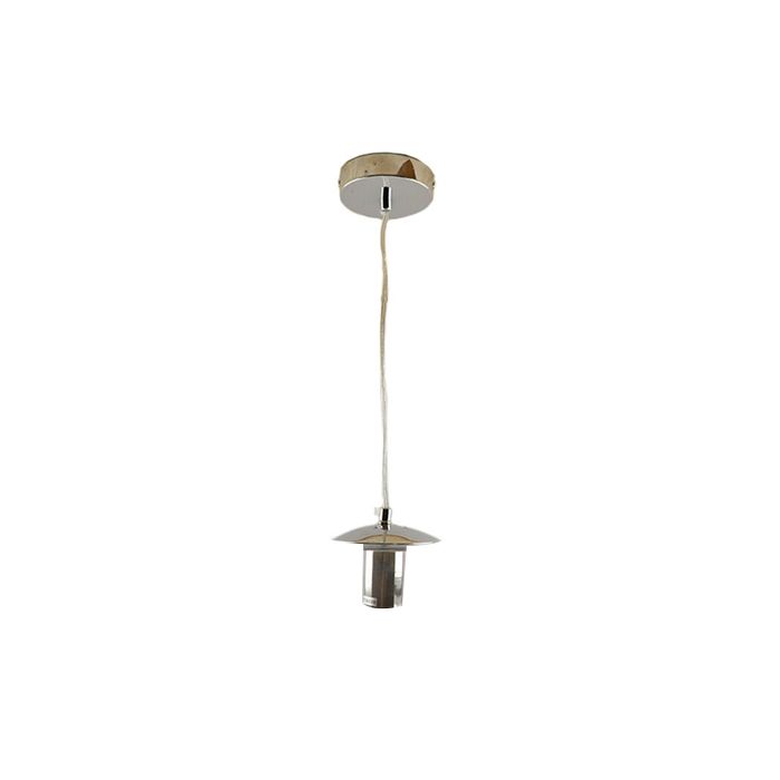 Metall fönsterlampa utan skärm krom, Minne