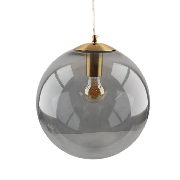 Design pendellampa matbord brons, Dolf