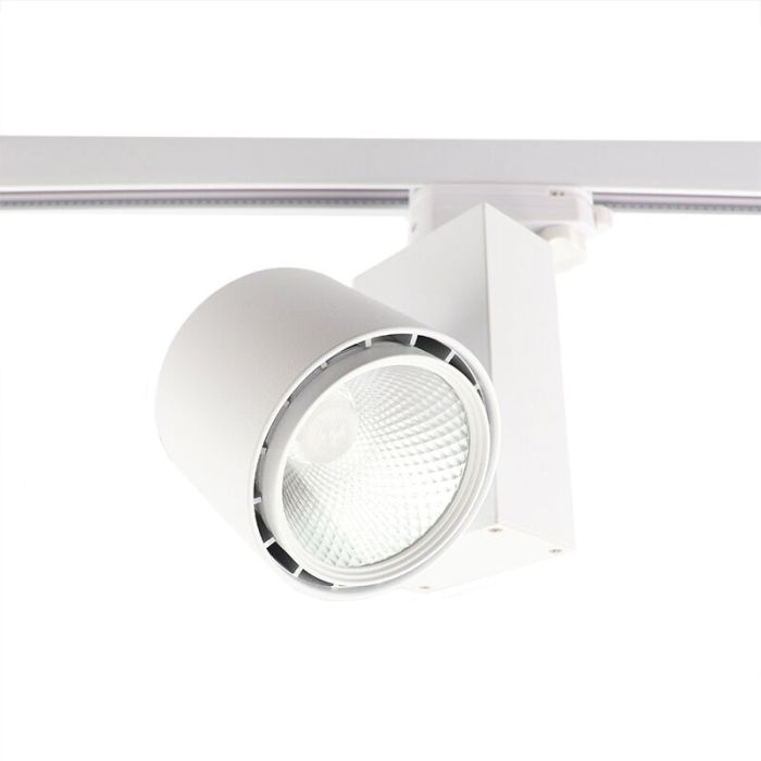 Vit Bisolux Master B spotlight skena, Philips drivrutin, 4000k, 30w, 36 grader
