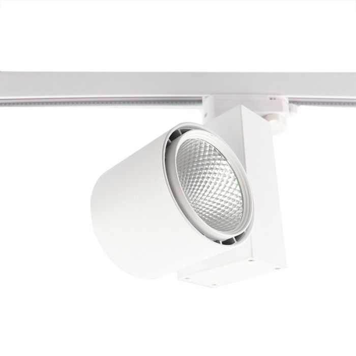 Vit Bisolux Master B spotlight skena, Philips drivrutin, 4000k, 30w, 36 grader