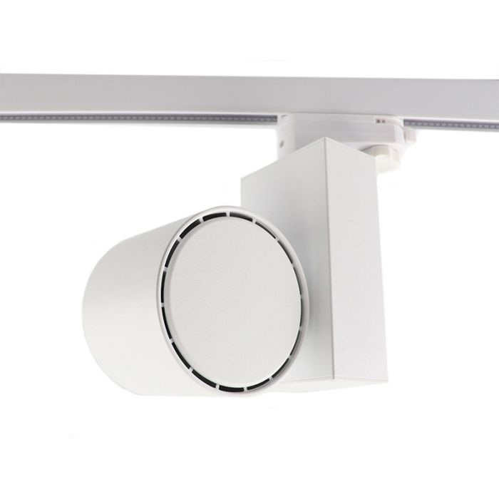 Vit Bisolux Master B spotlight skena, Philips drivrutin, 4000k, 30w, 36 grader