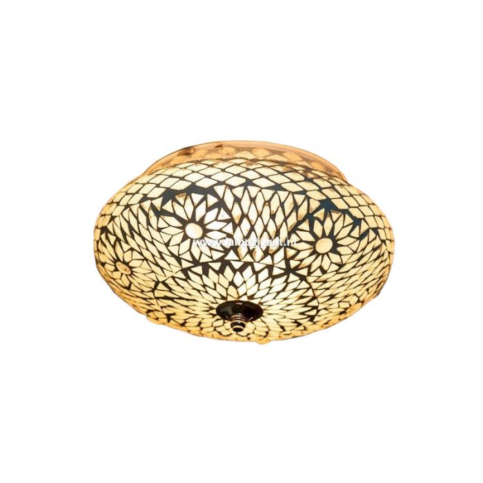 Transparent orientalisk plafond mosaik, Mimoun