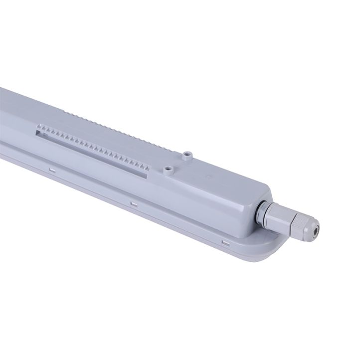Vit LED ljuslist plast, Tribun, 30W, 4000K LED, IP65