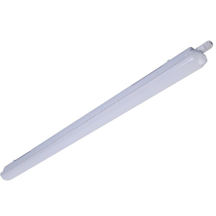 Vit LED ljuslist plast, Tribun, 50W, 4000K LED, IP65