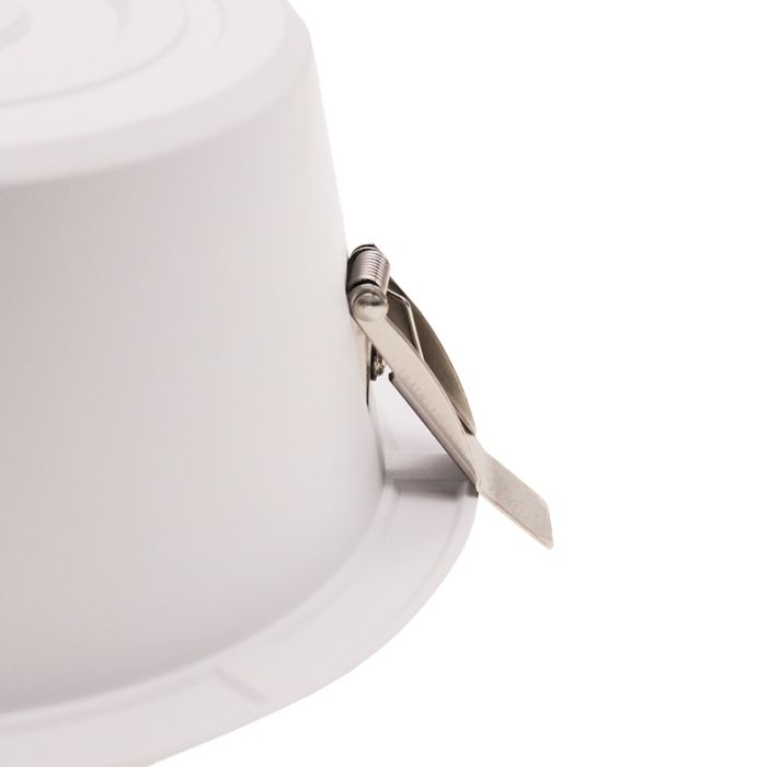 Vit downlight aluminium, Maud, 18W, white switch LED, IP22