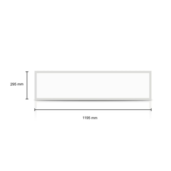 LED-panel 30x120 - 36W - 4000K - UGR<22 - back-lit - IP65
