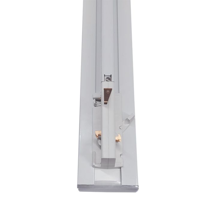 Vit 3-fas skenafixtur Tora, 35W, vit strömbrytare, 60 cm, Pro