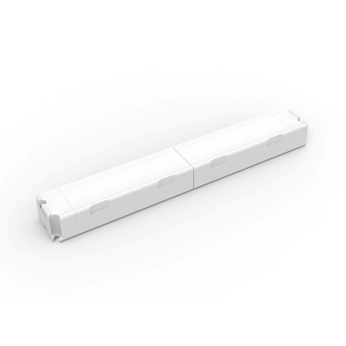 Vit nödbelysning infälld spotlight, 1,2W, 6000K LED, 360° lins