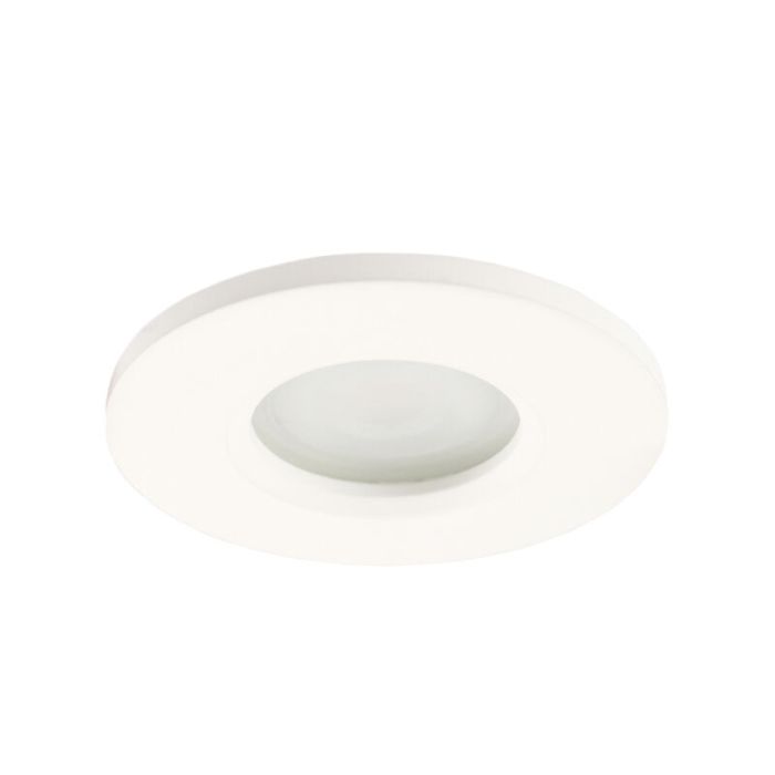 Modern infälld spotlight badrum vit, Jule, IP65