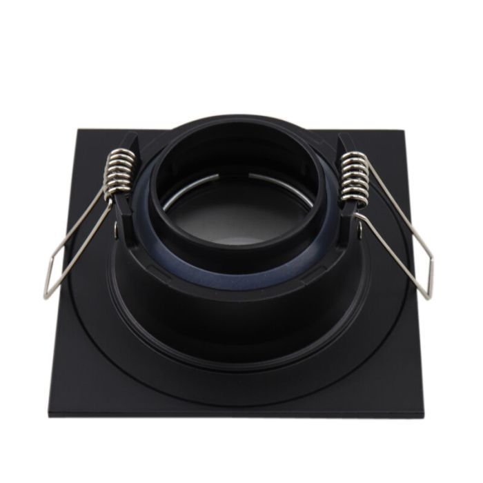 Aluminium infälld spotlight badrum svart, Jorin, IP65